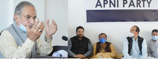 Contact Punjab Govt. for smooth supplies of fuel to JK, ensure adequate stocking of essentials: JKAP’s G H Mir tells JK Govt