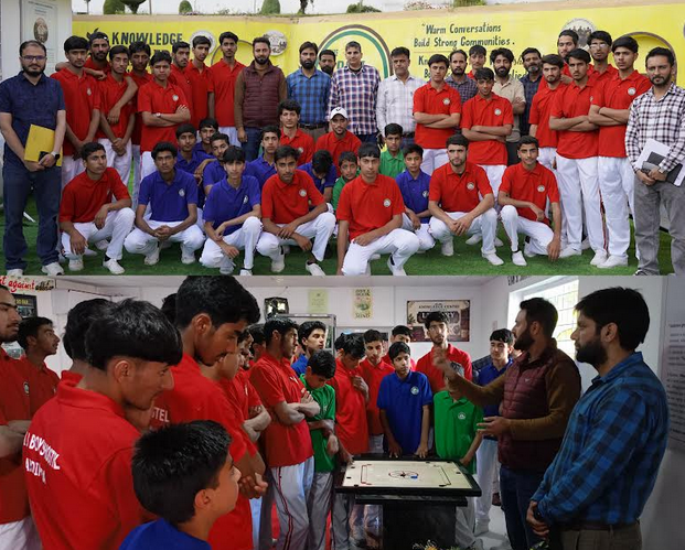 G&B Hostel Bandipora Students visit Waqar Knowledge Centre on Educational Exposure Tour