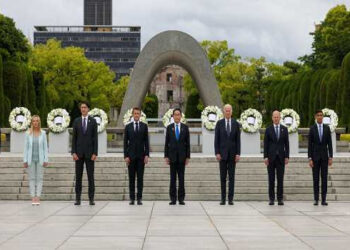 G7 leaders visit Hiroshima Peace Memorial Museum