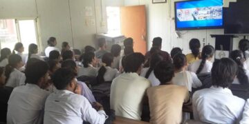 GDC Ramkote hosts Live Streaming of “Khelo India Dialogue – Khel Ki Baat PM Modi Ke Sath”