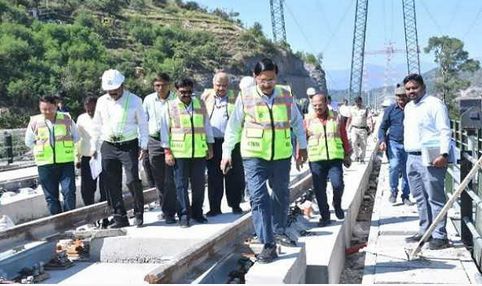 Inching closer in connecting Kashmir Valley to the rest of network: GM Northern Railways