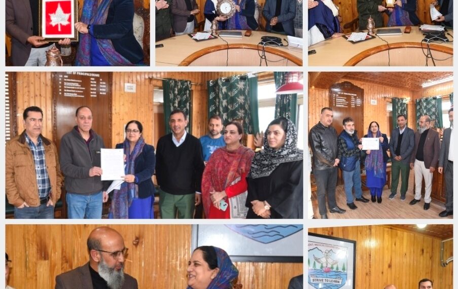 GMC Srinagar bids farewell to Retiring Employees