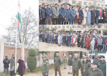 GMC Srinagar celebrates 77th Republic Day with patriotic fervour