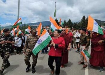 I-Day: Ganta Ghar erupts with festivity, tourists join in patriotic fervor