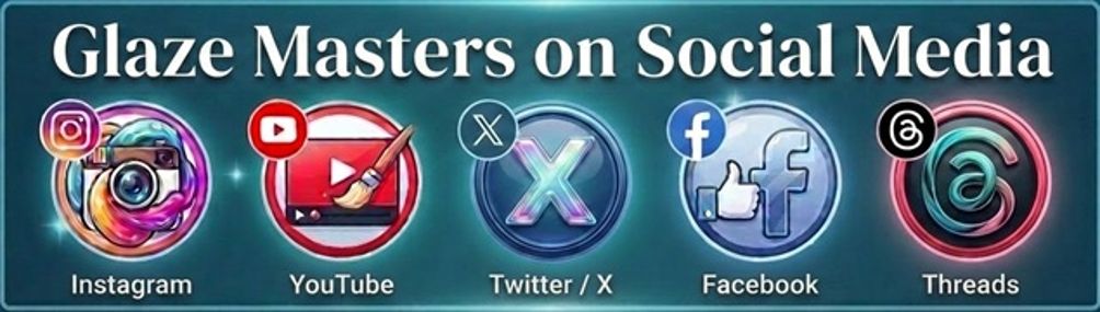 Glaze Masters On Social Media
