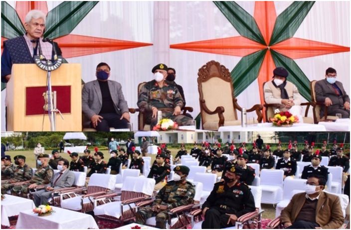 LG interacts with R-Day contingent of JK, Ladakh NCC Cadets