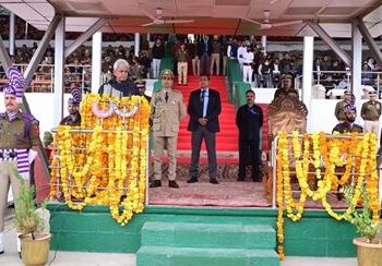 LG attends Police Commemoration Day parade; pays homage to police martyrs