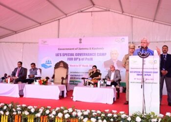 LG inaugurates Spl Governance Camp for WPRs