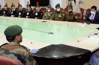 LG interacts with JK’s R- Day contingent, Ladakh NCC cadets