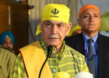 Sinha Pays Tributes To The Sahibzades, Mata Gujri Ji & Guru Gobind Singh