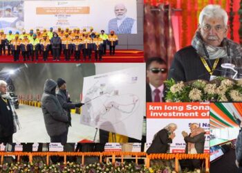 Z-Morh Tunnel a game-changer for sonamarg, boosting tourism, connectivity: LG Sinha