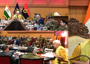 LG Reviews Security Of Jammu Division At A High-Level Meet In Jammu