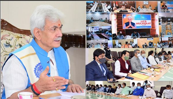 LG holds interaction with people during 7th round of Live Public Grievance Hearing