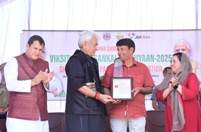 LG addresses Closing Ceremony of Viksit Krishi Sankalp Abhiyan at Khudwani-Kulgam