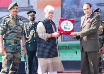 LG attends commemoration of 75th year of Air Induction of Indian Army to evict Pak forces from Kashmir