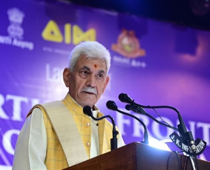 PM Modi Forging AI Future, Elevating India’s Global Stature, Says LG At Sarthi Launch At KU