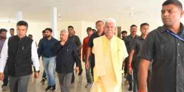 LG Sinha Directs Seamless Setup, Foolproof Security For Amarnath Yatra At Top Review Meet