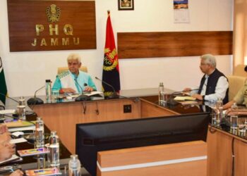 UHQ Meet In Srinagar: LG Discusses Reasi Attack , Multilayer Security For Amarnath Yatra