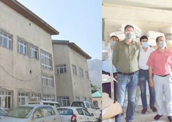 Secy ARI visits Govt Press Srinagar; takes stock of renovation work on Rs 2 cr office, store block