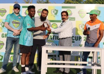 GVEI Invitational Football Cup : Downtown Heroes FC defeat Ali Jana FC