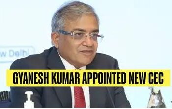 Gyanesh Kumar appointed new Chief Election Commissioner, to succeed Rajiv Kumar