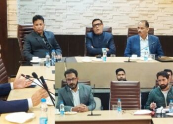 Hasnain Masoodi chairs meeting of Committee on Privileges
