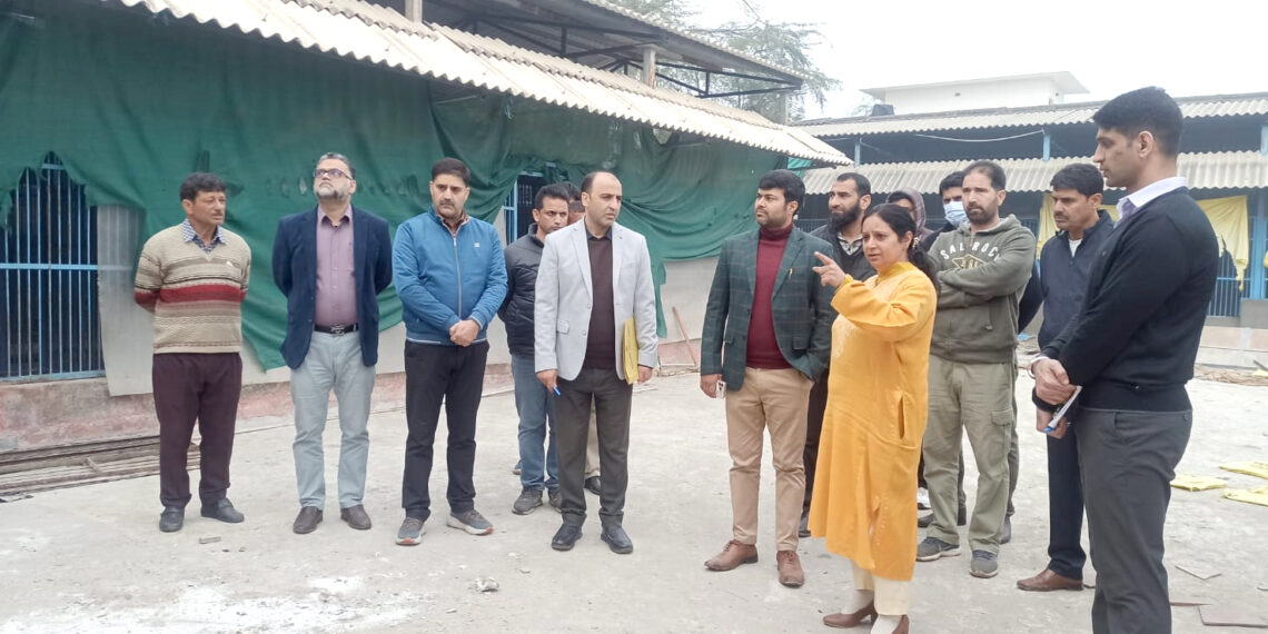 Commr Secy H&UD reviews animal shelters, welfare facilities in Jammu