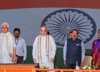‘Gandhis’, Abdullahs’, Mufti’s responsible for 42000 killings in J&K’, Says HM Amit Shah In Jammu