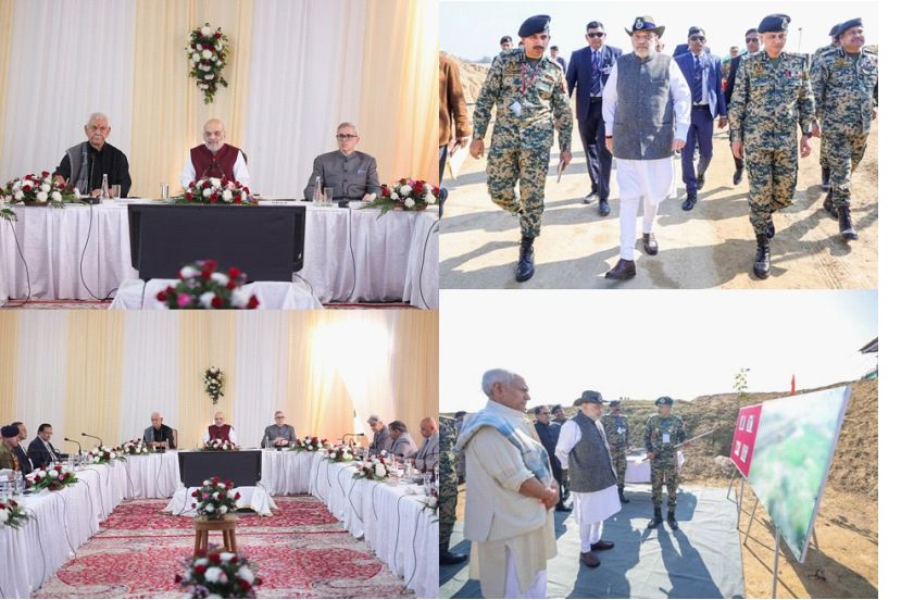 HM Amit Shah Maps Out Security, Infra At Top Meets In Jam