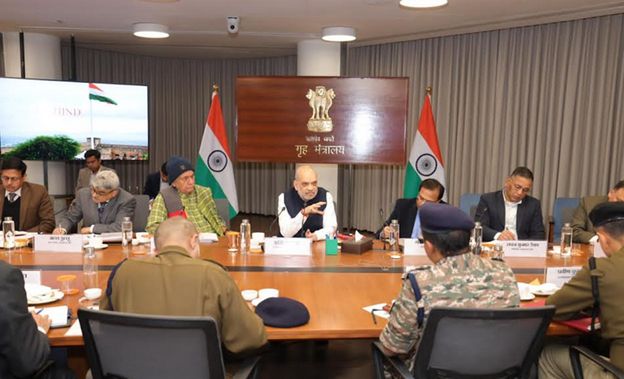 Launch ‘Decisive Strikes’, Wipe Out Terror in J&K by 2026 : HM Amit Shah To Security Agencies