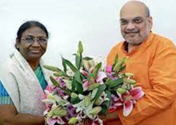 HM Amit Shah calls on Prez Droupadi Murmu