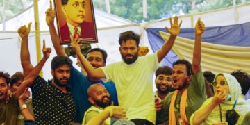 Pradhan’s resignation sparks celebration at Jantar Mantar; CJP continues protest, calls for candle march