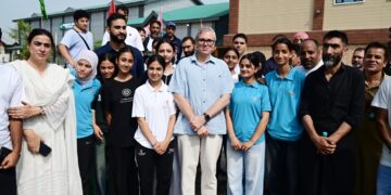 CM Omar Abdullah Inspects New Sports Facilities at Gindun Sports Complex