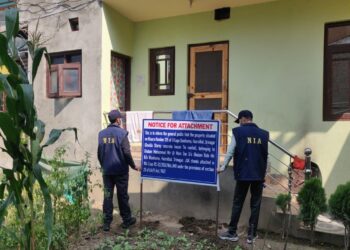 NIA Attaches Property Used To Harbour Pakistani LeT Terrorists In Srinagar
