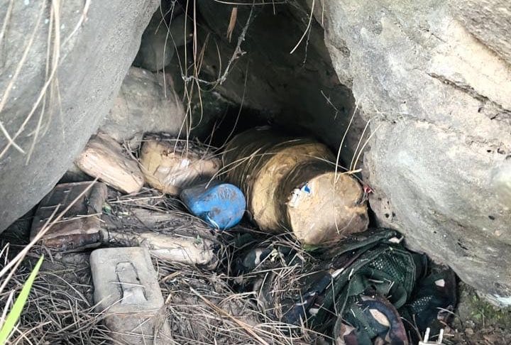 Security Forces Bust Hideout In Mendhar Poonch, IEDs Recovered