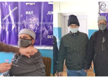 Haji Farooq appeals people for vaccination, proper implementation of CAB, Gets booster dose of Covid Vaccine