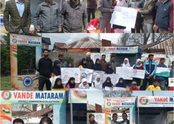 Handwara celebrates 150 Years of “Vande Mataram” with Patriotic Fervour