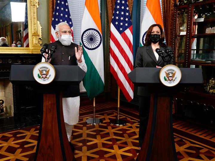 In meeting with PM Modi, US Vice President Kamla Haris calls India “very important partner”