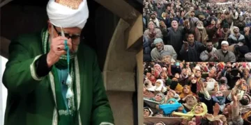 Devotees throng Hazratbal shrine on Urs of Hazrat Abu Bakr Sidiq (RA)