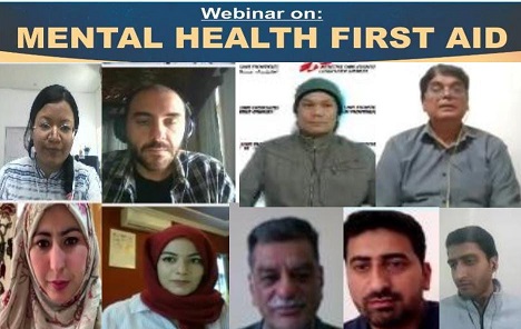 Mental Health First-Aid Webinar held