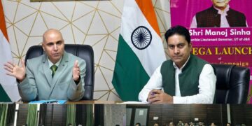 DC reviews progress of HEP, Transmission Line projects in Kishtwar