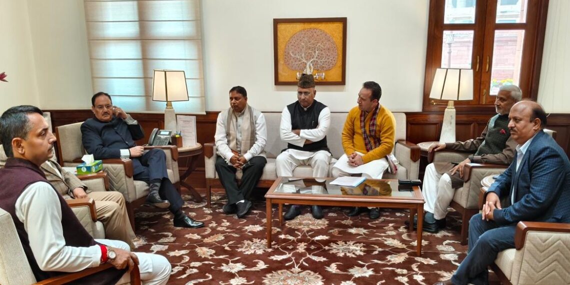 High level BJP delegation meets Union Health Minister; raises concern over SMVD Hospital MBBS admission issue