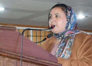 Omar led Govt. committed towards welfare of masses Upgradation of health sector top priority: Sakeena
