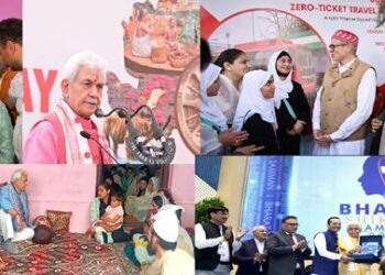K H Snippets: Highlights Of Weeklong Key Activities Of LG Sinha, CM Omar