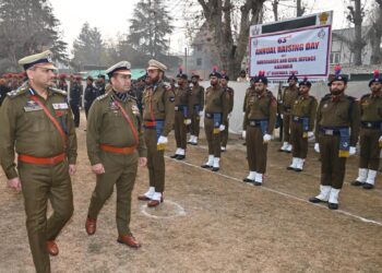 Home Guards, Civil Defence celebrate 63rd Raising Day in Srinagar