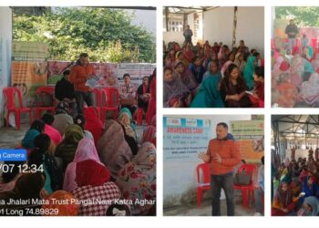 *Horticulture Planning & Marketing department holds awareness camp at Aghar Jitto- Reasi”