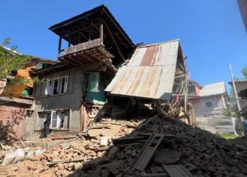 Houses of 2 local LeT demolished in south Kashmir