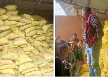 Huge quantity of subsidized urea seized from Plywood Industry at Lassipora Pulwama