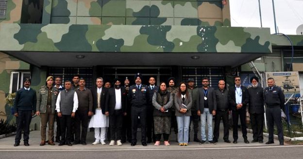 IAF Stn Jammu reviews Airfield Security