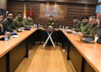 IGP Kashmir Reviews Monitoring of Under-Trial Cases in Kashmir Zone